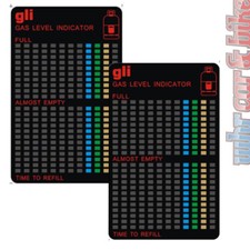 2x Gasfüllstandsanzeiger