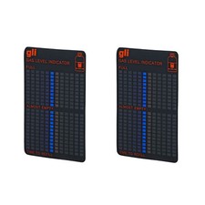 2er Set Gas-Füllstandsanzeige